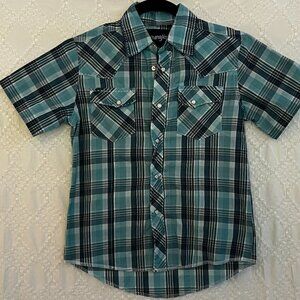 Wrangler Youth Boys Button-up